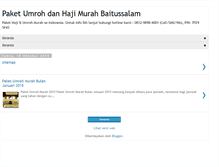 Tablet Screenshot of pakethajiumrohmurahjakarta.blogspot.com