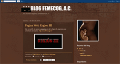 Desktop Screenshot of femecog.blogspot.com