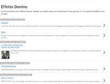 Tablet Screenshot of effettodomino.blogspot.com