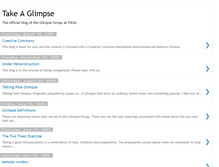 Tablet Screenshot of glimpseblog.blogspot.com