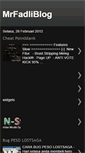 Mobile Screenshot of bloggerfadli.blogspot.com