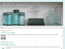 Tablet Screenshot of belljarvintage.blogspot.com