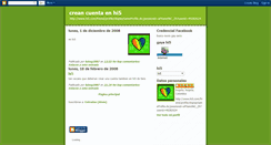 Desktop Screenshot of cuentahi5.blogspot.com