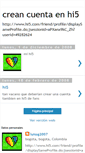Mobile Screenshot of cuentahi5.blogspot.com