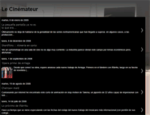 Tablet Screenshot of lecinemateur.blogspot.com