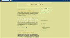 Desktop Screenshot of genealogyireland.blogspot.com