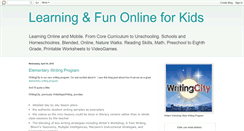 Desktop Screenshot of learning-fun.blogspot.com