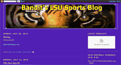 Desktop Screenshot of lsutigerbait.blogspot.com