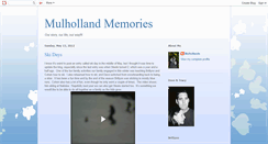 Desktop Screenshot of dtmulholland.blogspot.com