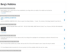 Tablet Screenshot of bergshobbies.blogspot.com