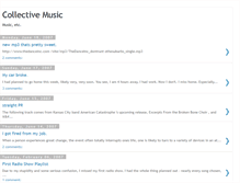 Tablet Screenshot of musiccollective.blogspot.com
