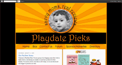 Desktop Screenshot of playdatepicks.blogspot.com