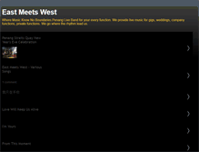 Tablet Screenshot of east-meets-west-penang-live-band.blogspot.com