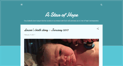 Desktop Screenshot of a-star-of-hope.blogspot.com