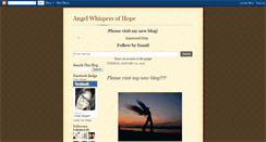 Desktop Screenshot of angelwhispersofhope.blogspot.com