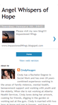Mobile Screenshot of angelwhispersofhope.blogspot.com