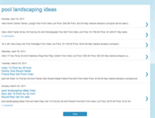 Tablet Screenshot of pool-landscaping-ideas-forsale2011.blogspot.com