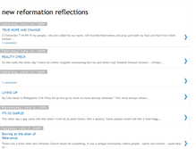 Tablet Screenshot of newreformationreflections.blogspot.com