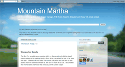 Desktop Screenshot of mountainmartha.blogspot.com