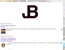 Tablet Screenshot of jamesbarrettco.blogspot.com
