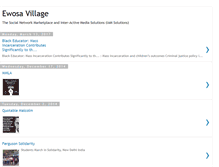 Tablet Screenshot of ewosavillage.blogspot.com