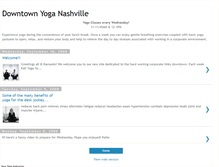 Tablet Screenshot of downtownyoganashville.blogspot.com