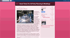 Desktop Screenshot of goodtimesforallparties.blogspot.com