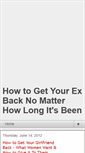 Mobile Screenshot of howtogetyourgirlbackfromanotherguy.blogspot.com