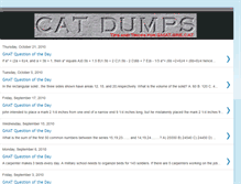 Tablet Screenshot of catdumps.blogspot.com