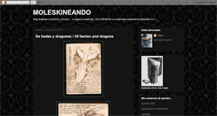 Desktop Screenshot of moleskineando.blogspot.com