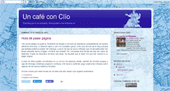 Desktop Screenshot of cafeconclio.blogspot.com