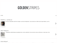 Tablet Screenshot of goldenstripes.blogspot.com