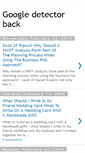 Mobile Screenshot of googl-detect-bac.blogspot.com