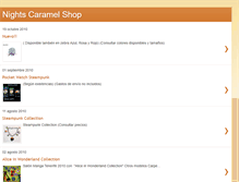 Tablet Screenshot of nightscaramel.blogspot.com