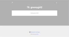 Desktop Screenshot of groovygirl2.blogspot.com