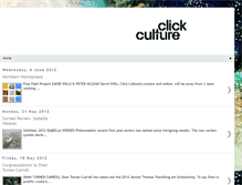 Tablet Screenshot of click-culture.blogspot.com