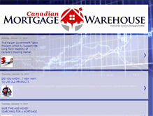 Tablet Screenshot of canadianmortgagewarehouse.blogspot.com