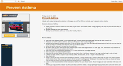 Desktop Screenshot of preventingasthma.blogspot.com