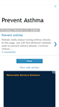 Mobile Screenshot of preventingasthma.blogspot.com