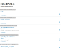 Tablet Screenshot of nakedpolitics.blogspot.com