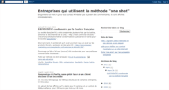 Desktop Screenshot of methode-one-shot.blogspot.com