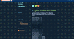 Desktop Screenshot of english-teacherfernando.blogspot.com