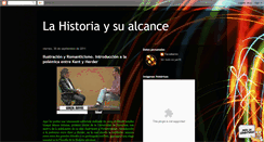 Desktop Screenshot of lahistoriaysualcance.blogspot.com