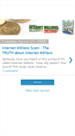 Mobile Screenshot of internet-millions-scam.blogspot.com