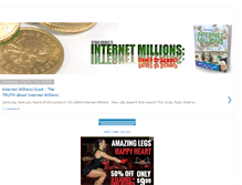 Tablet Screenshot of internet-millions-scam.blogspot.com