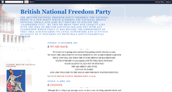 Desktop Screenshot of britishnationalfreedomparty.blogspot.com
