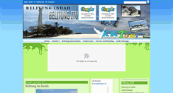 Desktop Screenshot of belitungindah-kktour.blogspot.com