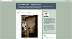 Desktop Screenshot of lostinthepaint.blogspot.com