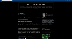 Desktop Screenshot of militarymediagal.blogspot.com