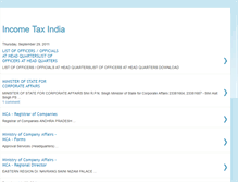 Tablet Screenshot of incometaxrule.blogspot.com